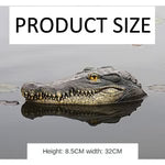 RC Boats Ship Novelty Toys Simulation Crocodile Head 2.4G Remote Control Funny Prank Gift